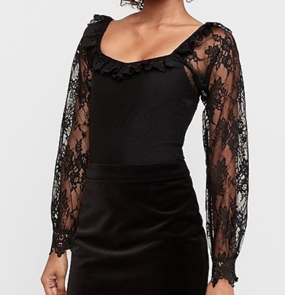 Express x Karla - lace body suit